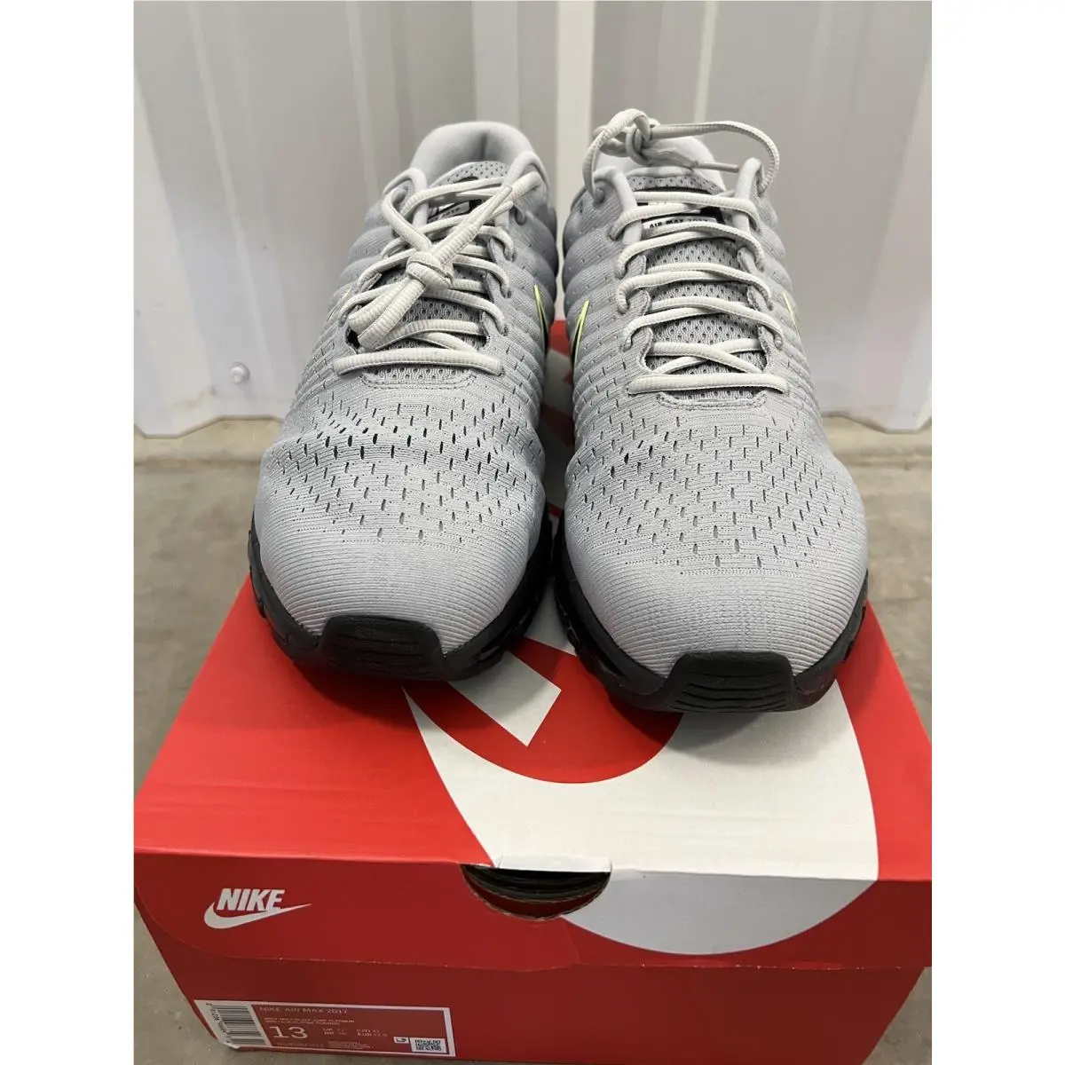 Nike shoes - Nike Air Max 2017 - Air Max - 849559-012 - Wolf Grey/Pure Platinum/Black/Volt 1