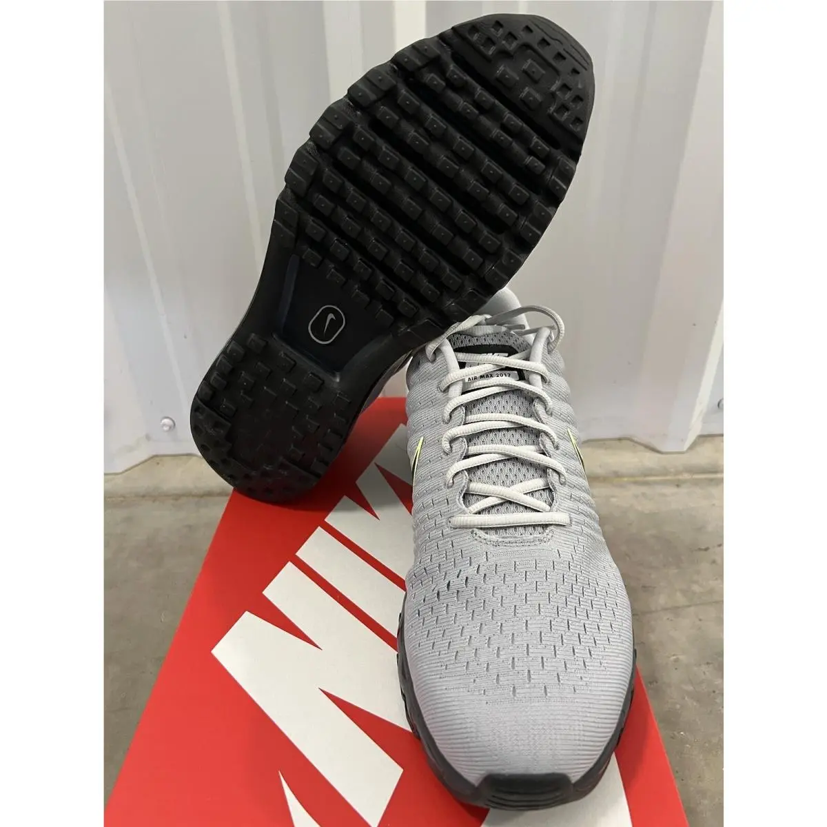 Nike shoes - Nike Air Max 2017 - Air Max - 849559-012 - Wolf Grey/Pure Platinum/Black/Volt 2