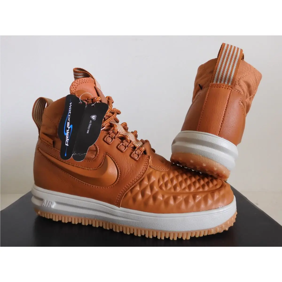 Nike shoes - Nike Lunar Force 1 Duckboot - Brown (UPC: 823229252179) 0
