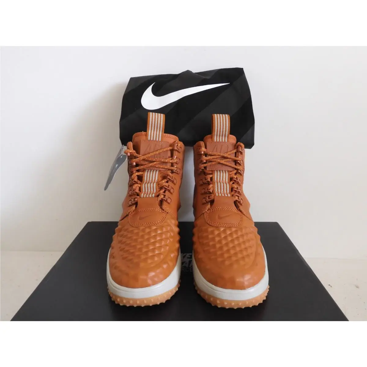 Nike shoes - Nike Lunar Force 1 Duckboot - Brown (UPC: 823229252179) 2