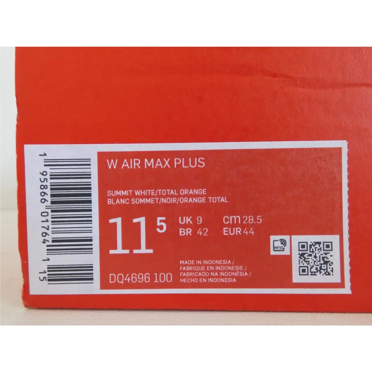 Nike shoes - Nike Air Max Plus - Air Max Plus - DQ4696-100 - White (UPC: 195866017573) 3