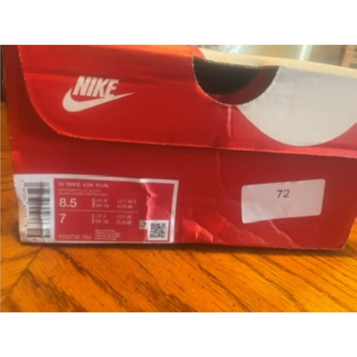 Nike shoes - Nike V2K Run - Run - FD0736-104 - White (UPC: 197593625038) 8