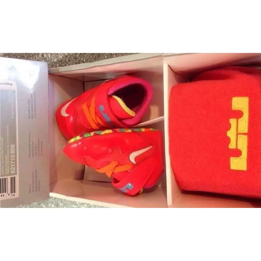 Nike shoes - Nike LeBron XI - LeBron - Orange (UPC: 0091206088916) 5