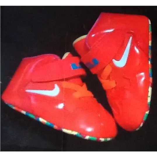 Nike shoes - Nike LeBron XI - LeBron - Orange (UPC: 0091206088916) 6