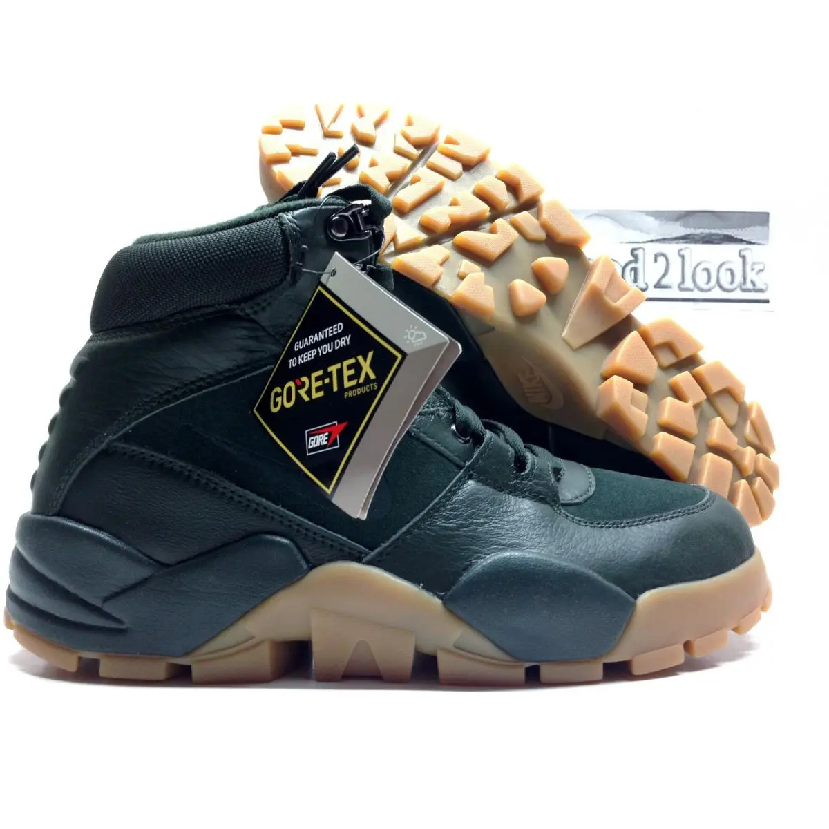 Rhyodomo Gtx Boot Deepest Green/medium Olive Size Men`s 8.5 CQ0186-300 by Nike