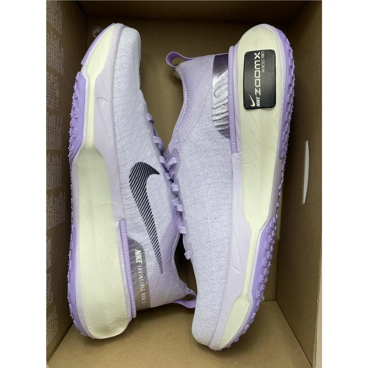 Nike shoes - Nike ZoomX Invincible - ZoomX Invincible - DR2660 500 - Barely Grape/Black-Lilac Bloom (UPC: 197593995216) 5