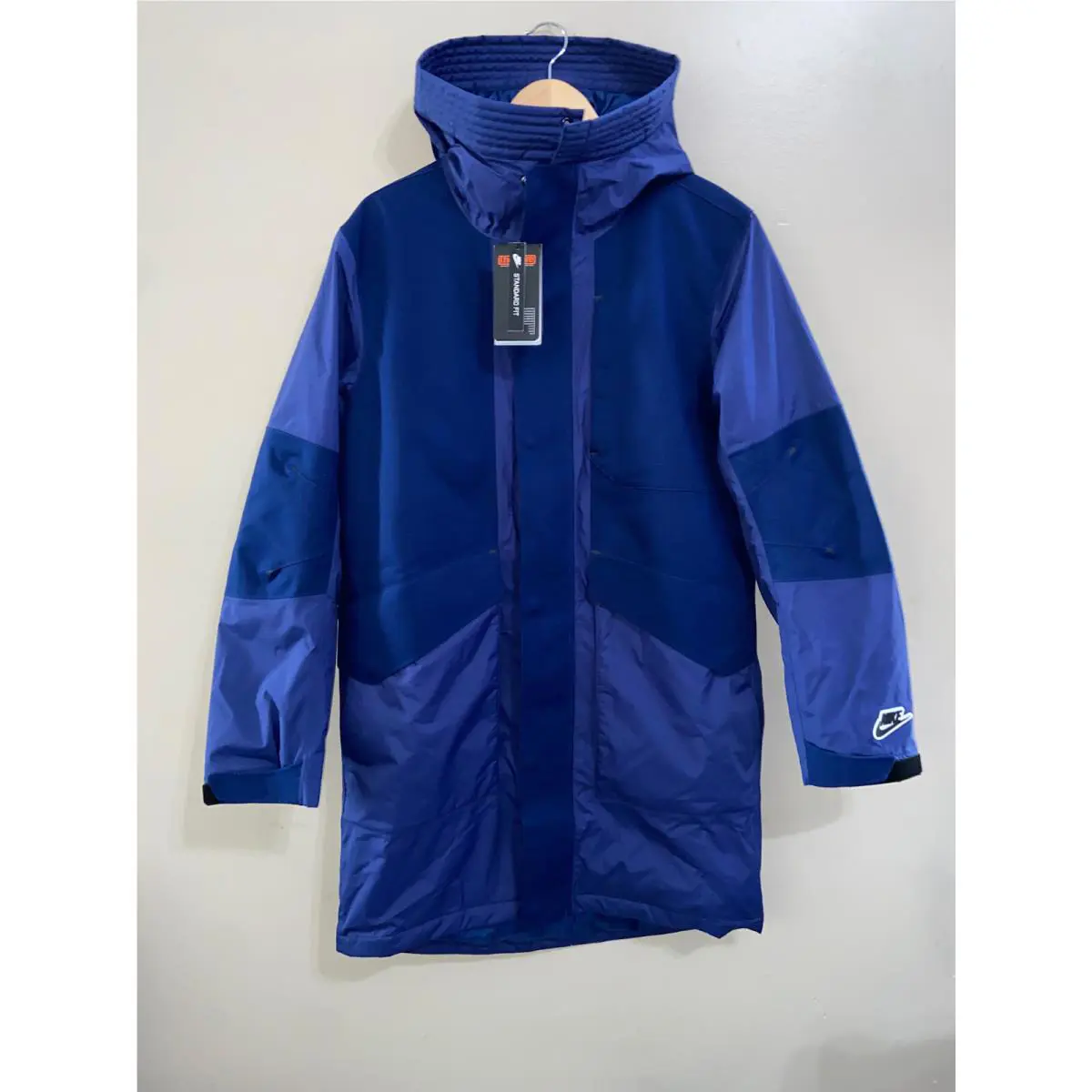 Nike Nsw Sportswear Hyper-shield Parka Jacket CZ2867-492 Navy Mens S