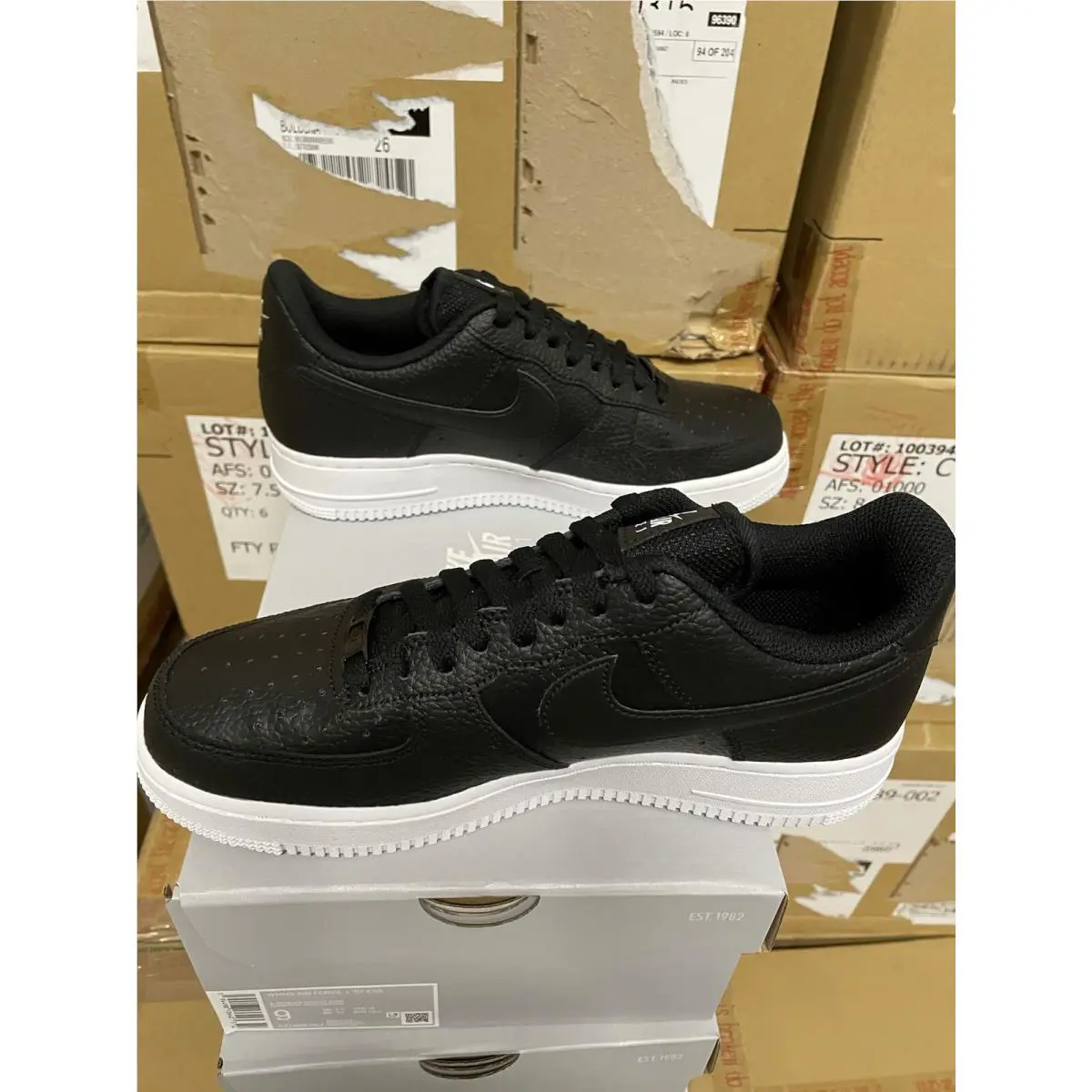Nike shoes - Nike Air Force 1 `07 - CT1989-002 - Black, Manufacturer: Black 1