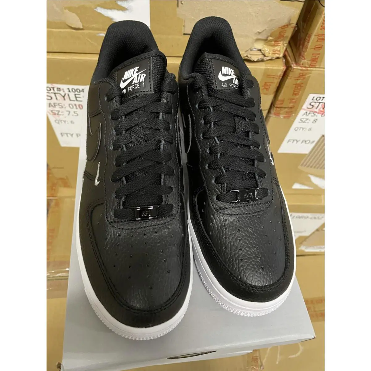 Nike shoes - Nike Air Force 1 `07 - CT1989-002 - Black, Manufacturer: Black 3