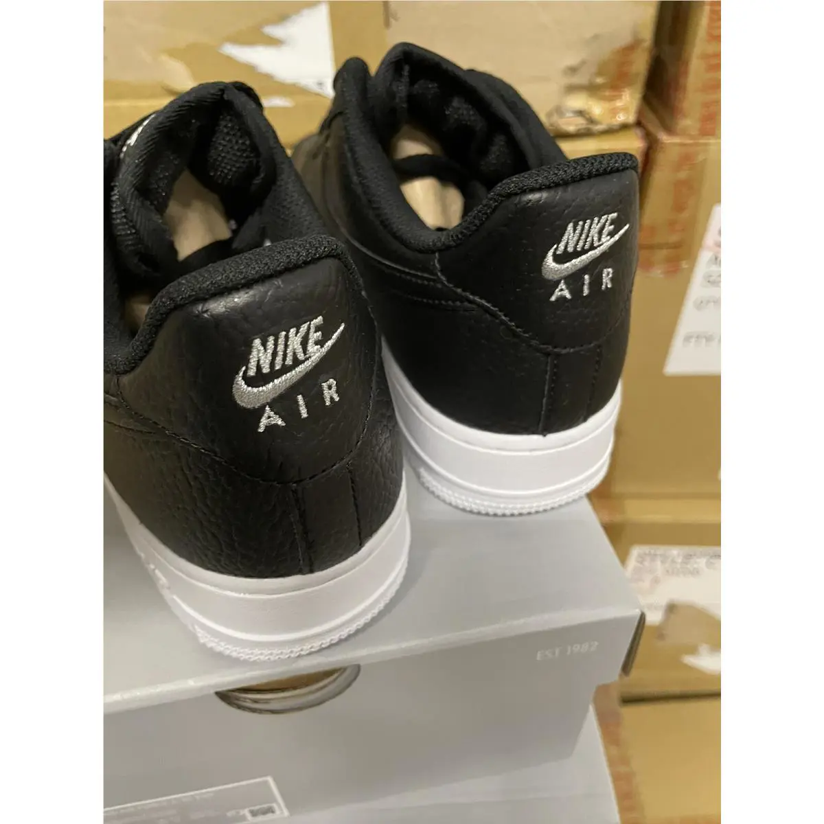 Nike shoes - Nike Air Force 1 `07 - CT1989-002 - Black, Manufacturer: Black 4