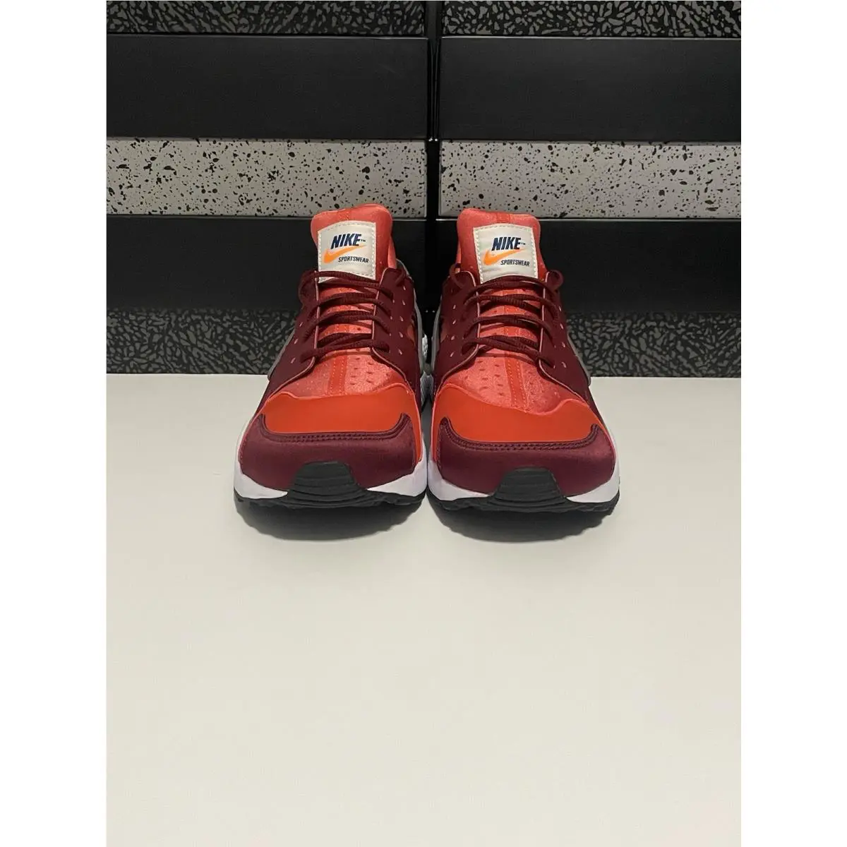 Nike shoes - Nike Air Huarache - Air Huarache - 318429-054 - Gunsmoke/Team Red-Rush Coral 1