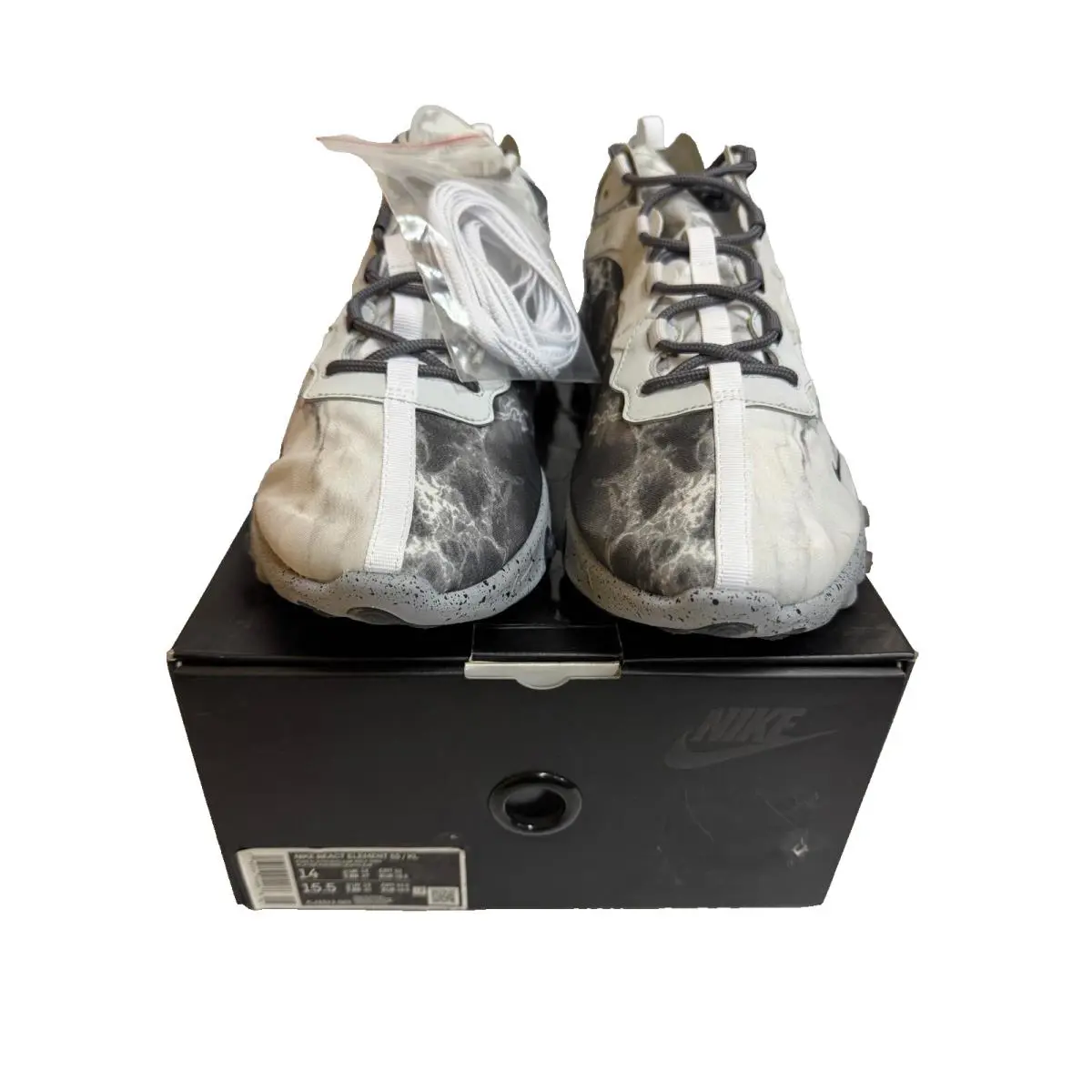 Nike shoes - Nike React Element - React Element - CJ3312-001 - Gray, Manufacturer: Pure Platinum/Clear-Wolf Grey 0