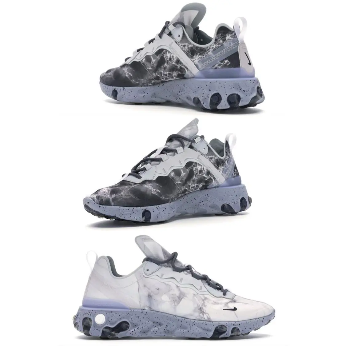 Nike shoes - Nike React Element - React Element - CJ3312-001 - Gray, Manufacturer: Pure Platinum/Clear-Wolf Grey 2