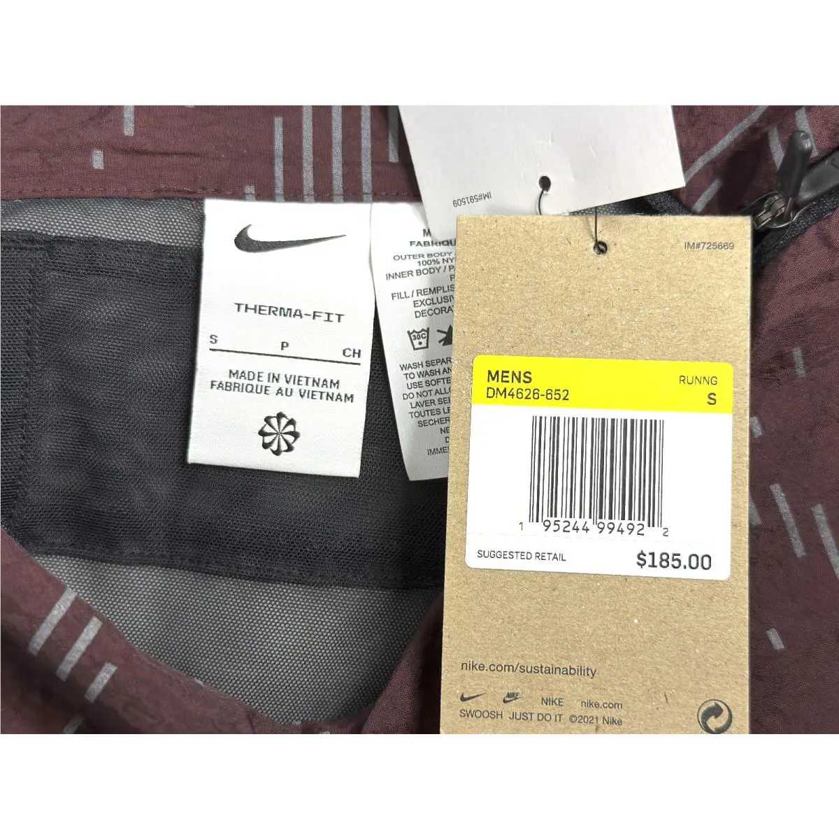 Nike clothing - Nike Therma-FIT Repel Reversible - Repel Reversible - DM4626-652 - Burgundy 12