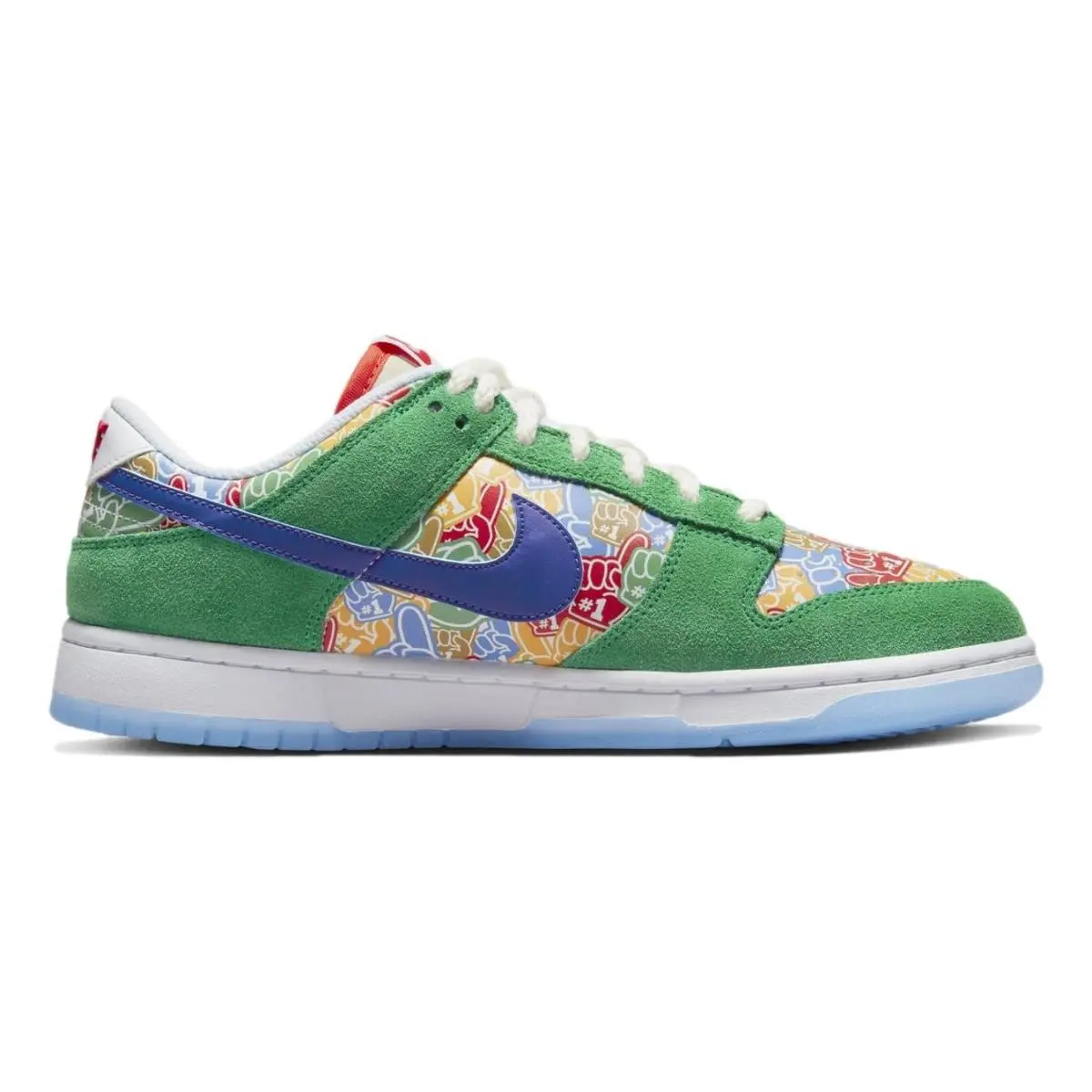 Size 12.5 -  Dunk Low `foam Finger` Men`s Shoes DZ5184-300 by Nike