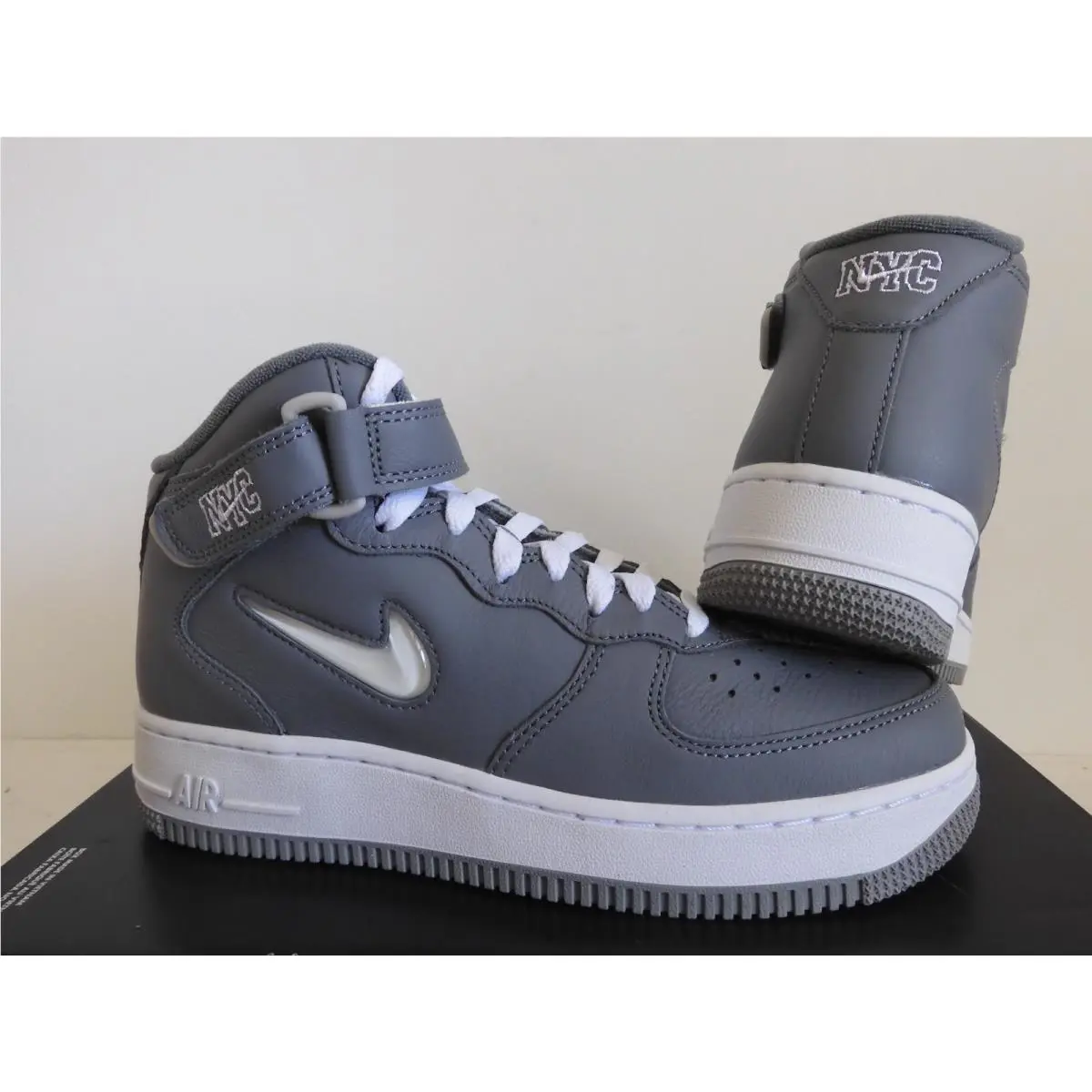 Nike shoes - Nike Air Force 1 Mid - DH5622-001 - Gray (UPC: 195244637201) 0