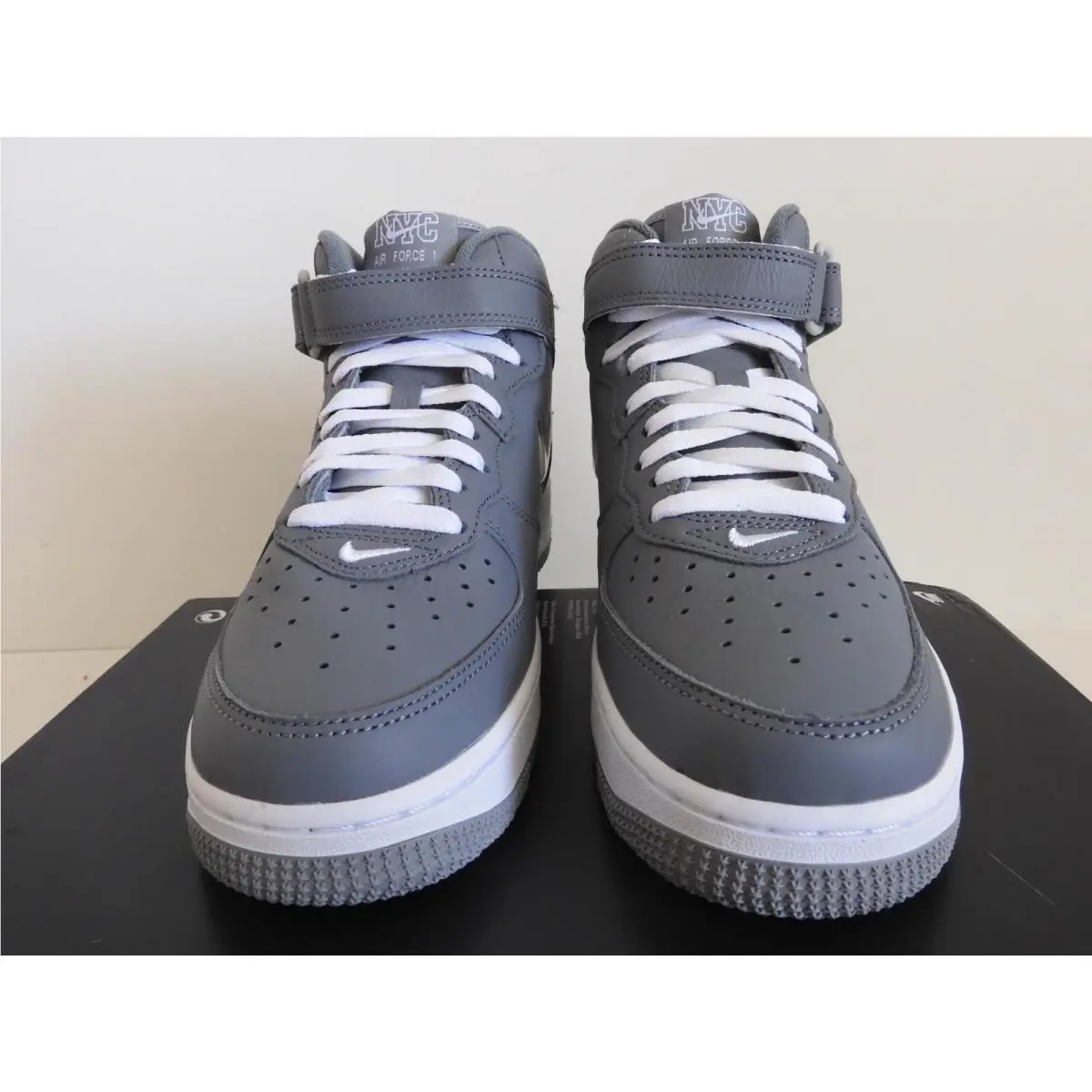 Nike shoes - Nike Air Force 1 Mid - DH5622-001 - Gray (UPC: 195244637201) 1