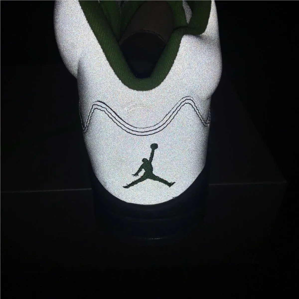 Nike shoes - Air Jordan 5 - Air - DM9014003 - Green 4