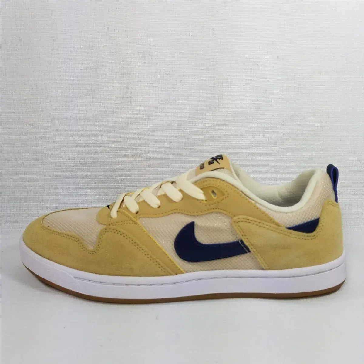 SB Alleyoop Club Gold Midnight Navy CJ0882-700 Men`s Size 8.5 by Nike
