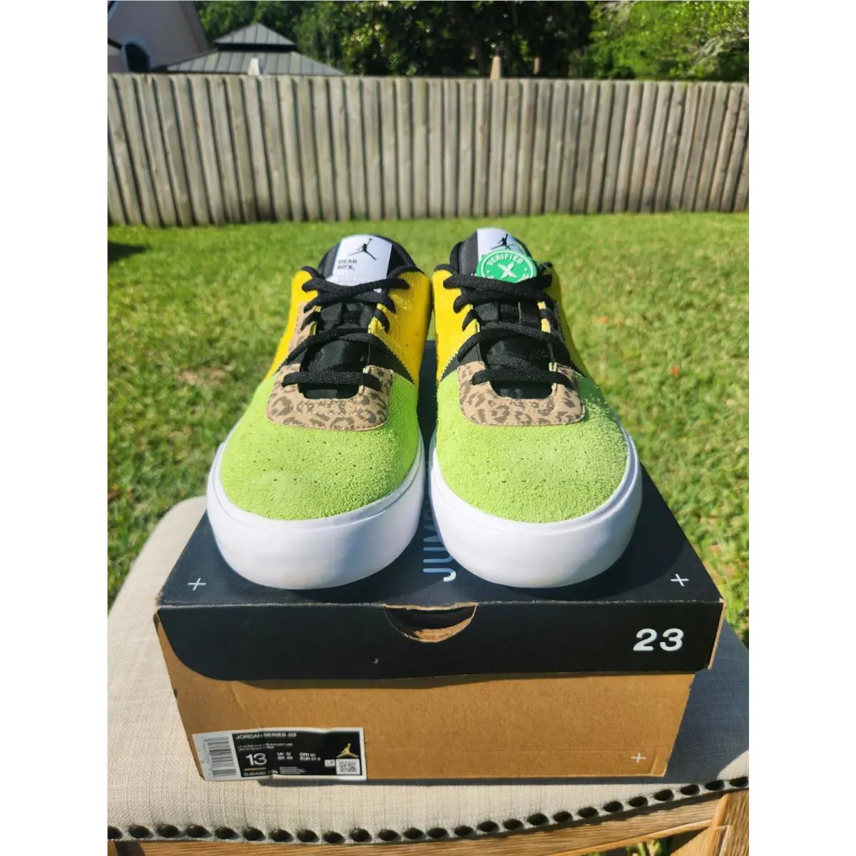 Nike shoes - Jordan Series.03 - DJ0420-700 - Yellow 2