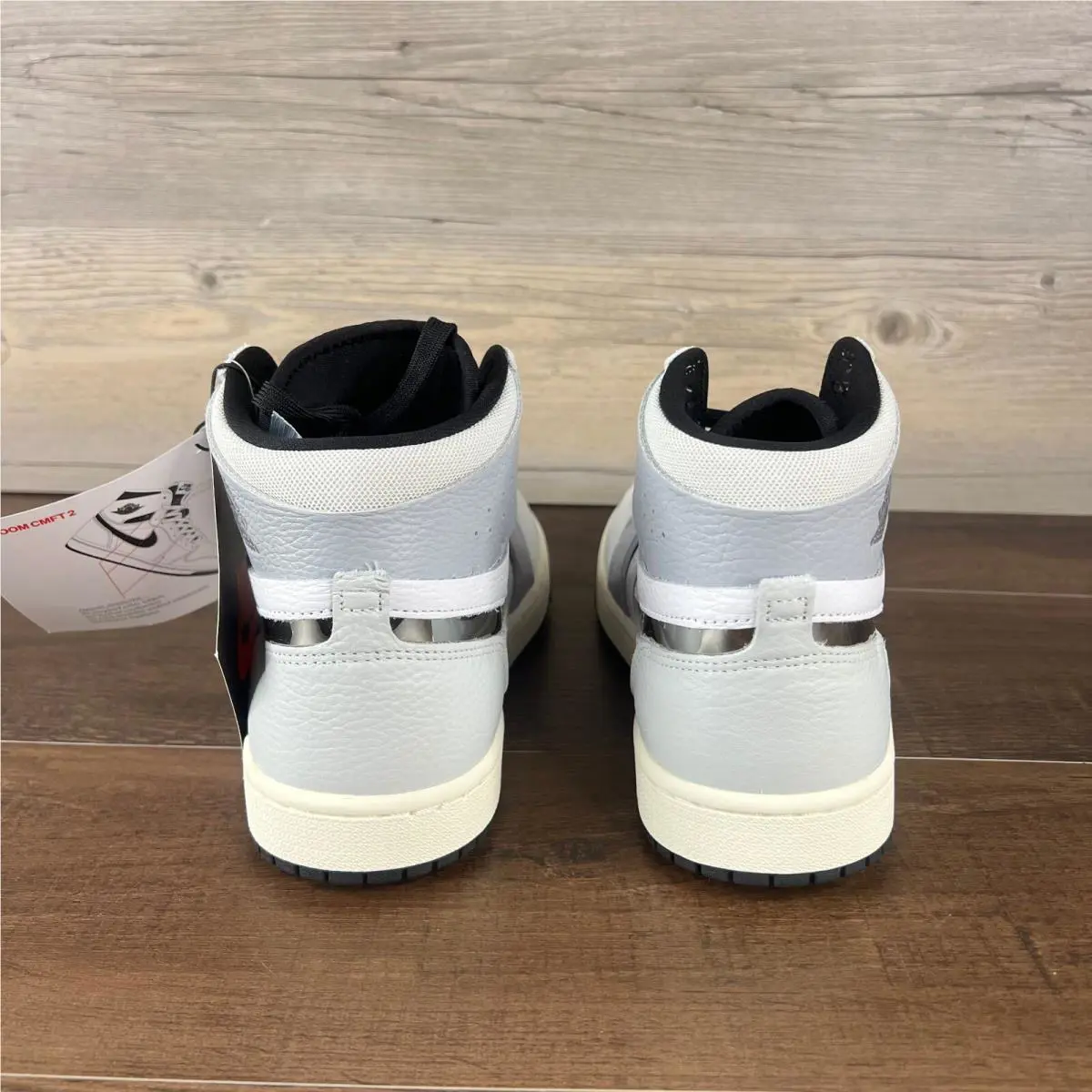 Nike shoes - Nike Air Jordan 1 - Air - White (UPC: 196605899467) 3