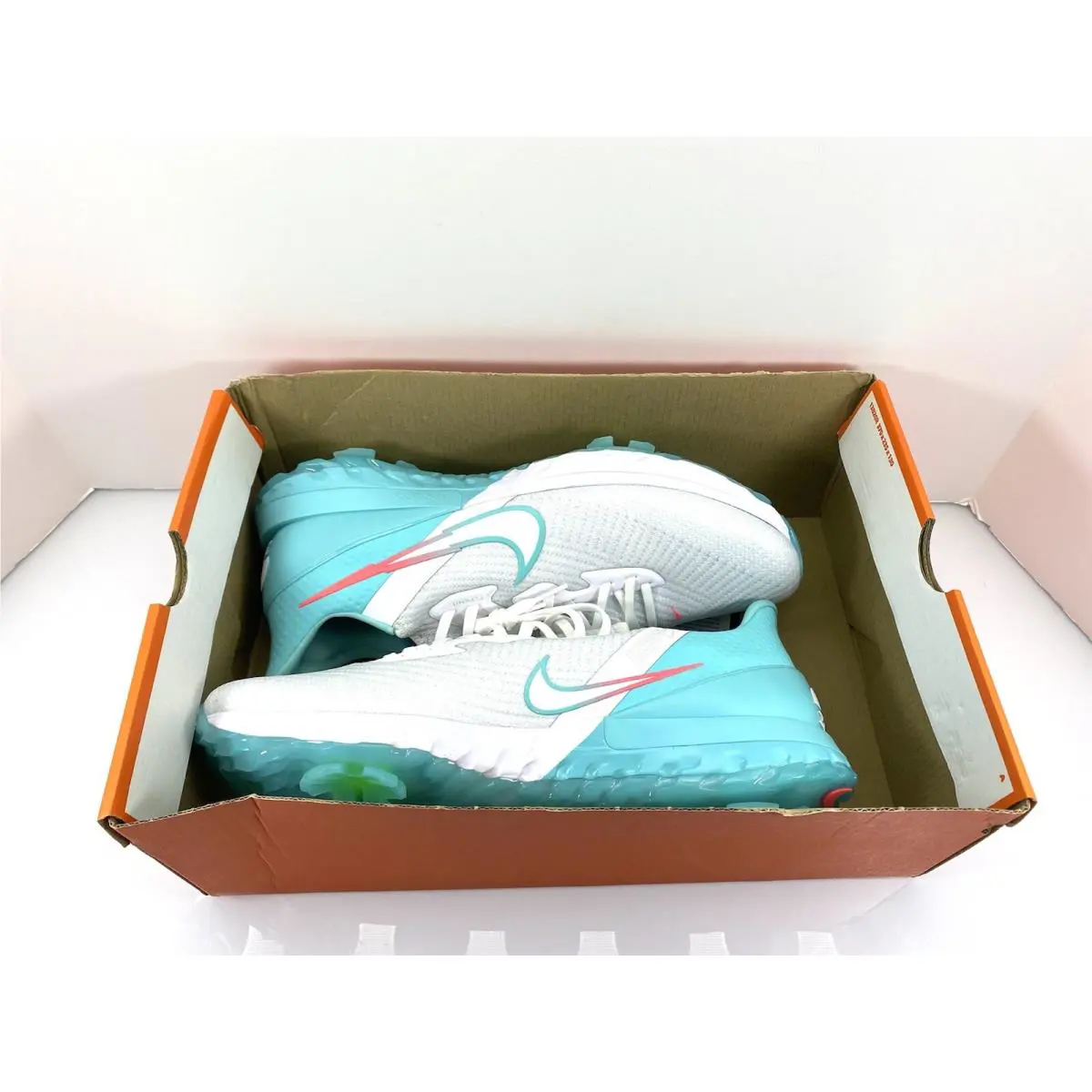 Nike shoes - Nike Air Zoom Infinity Tour - CT0541-177 - White/Aurora Green-Hot Punch 9