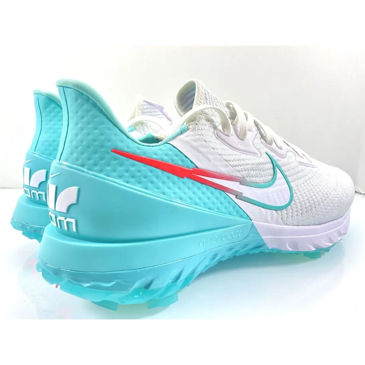 Nike shoes - Nike Air Zoom Infinity Tour - CT0541-177 - White/Aurora Green-Hot Punch 2