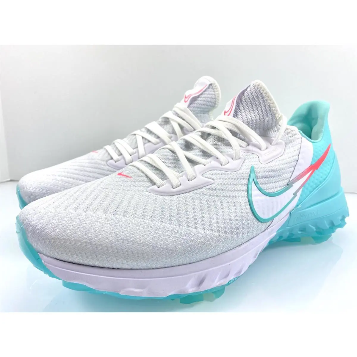 Nike shoes - Nike Air Zoom Infinity Tour - CT0541-177 - White/Aurora Green-Hot Punch 5
