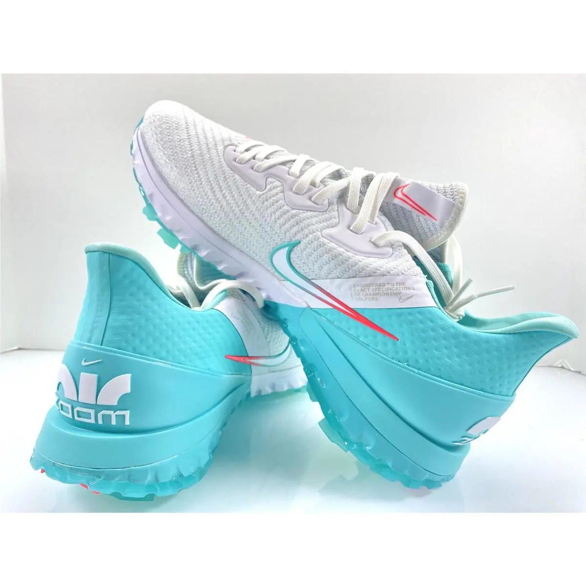 Nike shoes - Nike Air Zoom Infinity Tour - CT0541-177 - White/Aurora Green-Hot Punch 6