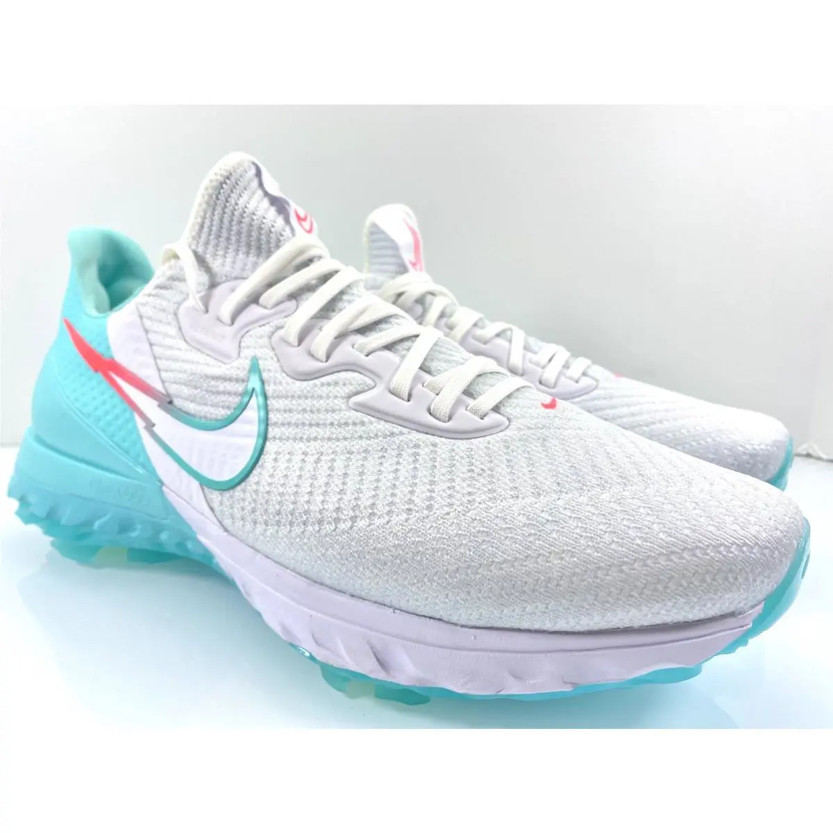 Nike shoes - Nike Air Zoom Infinity Tour - CT0541-177 - White/Aurora Green-Hot Punch 7