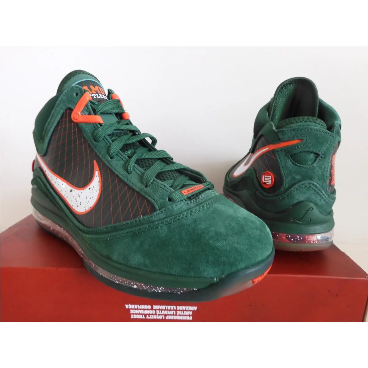 Nike shoes - Nike LeBron 7 - LeBron - DX8554-300 - Green 0