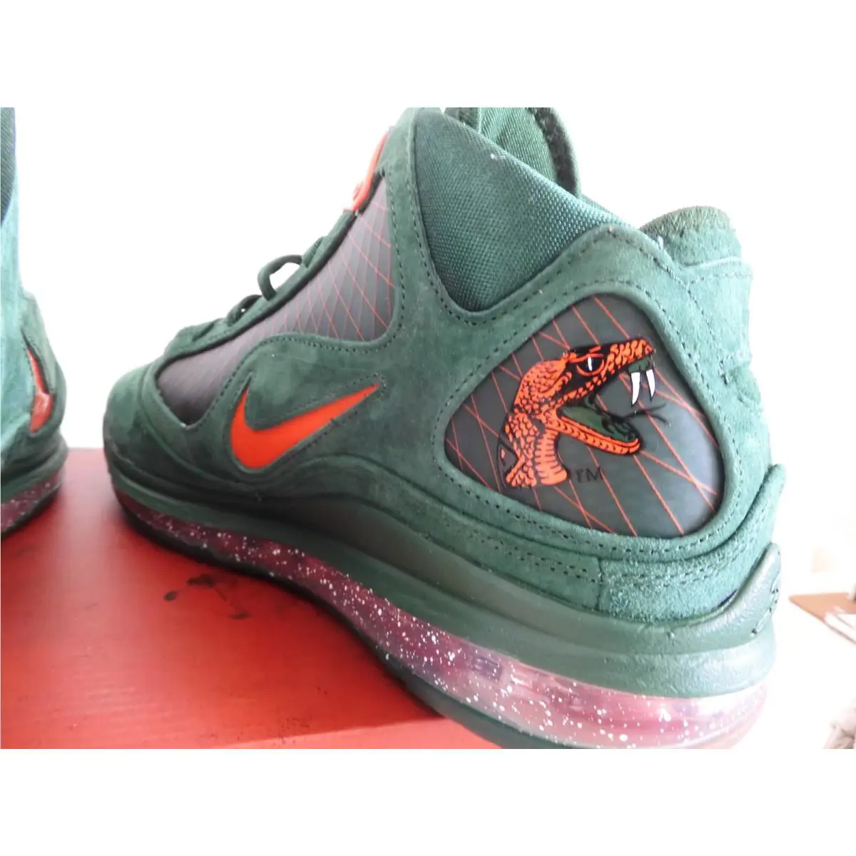 Nike shoes - Nike LeBron 7 - LeBron - DX8554-300 - Green 3