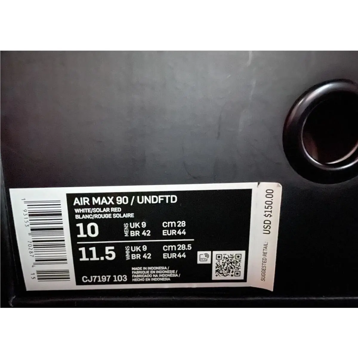 Nike shoes - Nike Air Max 90 - Air Max - CJ7197-103 - White (UPC: 193153702874) 5