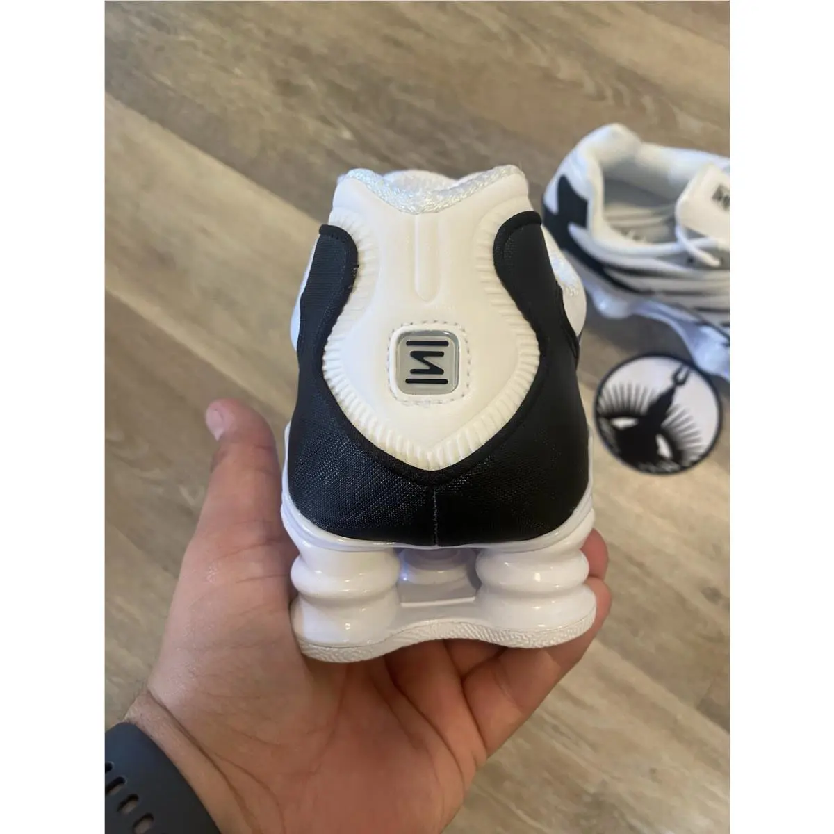 Nike shoes - Nike Shox TL - Shox - AV3595-102 - White / Metallic Platinum / Black (UPC: 193657794764) 0