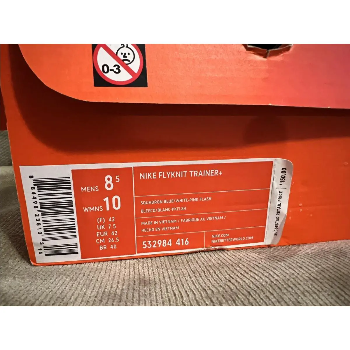 Nike shoes - Nike Flyknit Trainer - Flyknit Trainer - 532984 416 - Pink 1