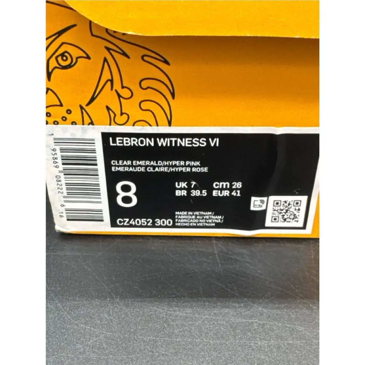 Nike shoes - LEBRON WITNESS VI - LEBRON WITNESS - White 3