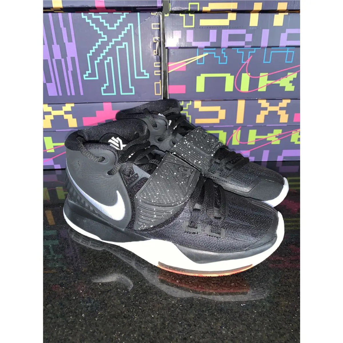 Nike shoes - Nike Kyrie 6 - Kyrie - Black/ White 3