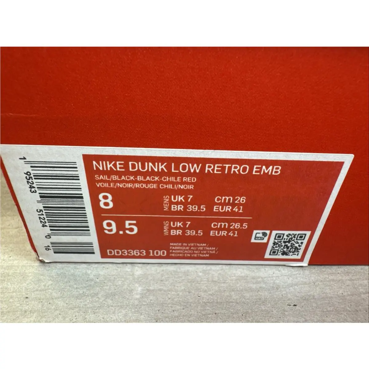 Nike shoes - Nike Dunk Low EMB - Dunk Low EMB - DD3363-100 - Multicolor 19