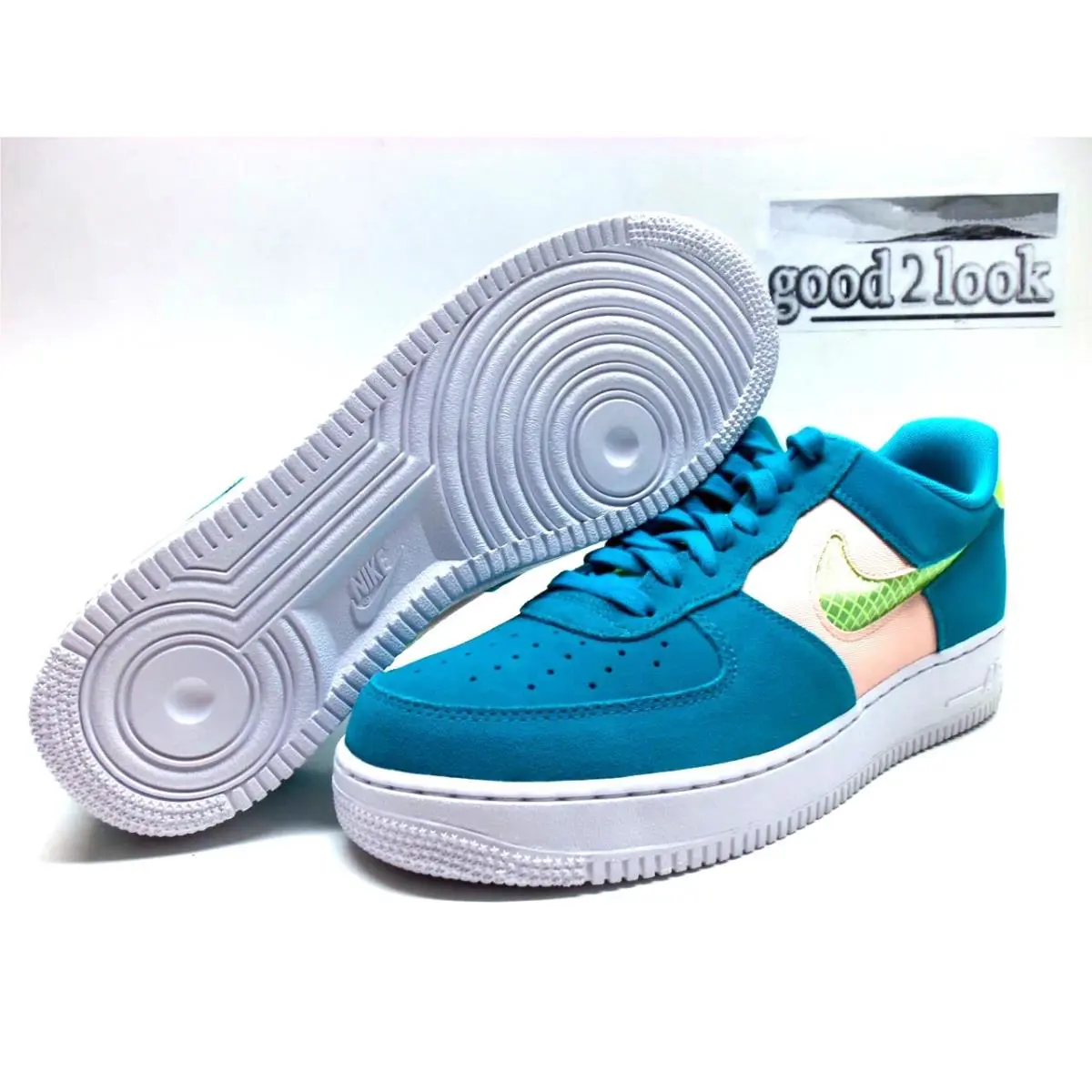 Nike shoes - Nike Air Force 1 `07 LV8 - CK4383-300 - Green (UPC: 193659404197) 0