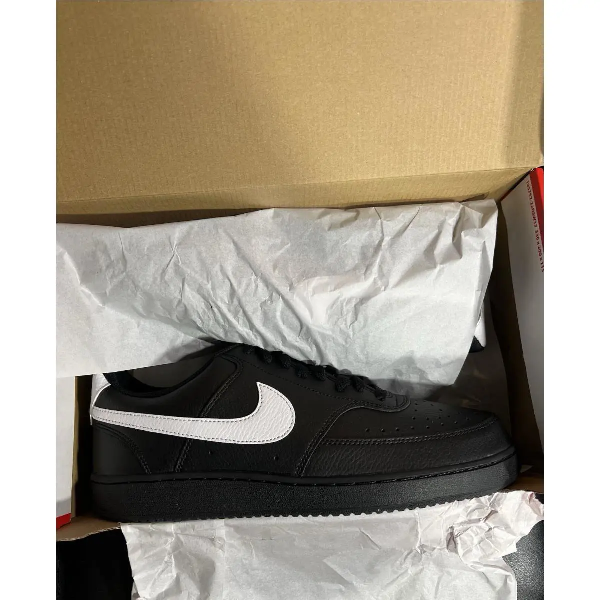 Nike shoes - Nike Court Vision Low - Court Vision Low - Black 5
