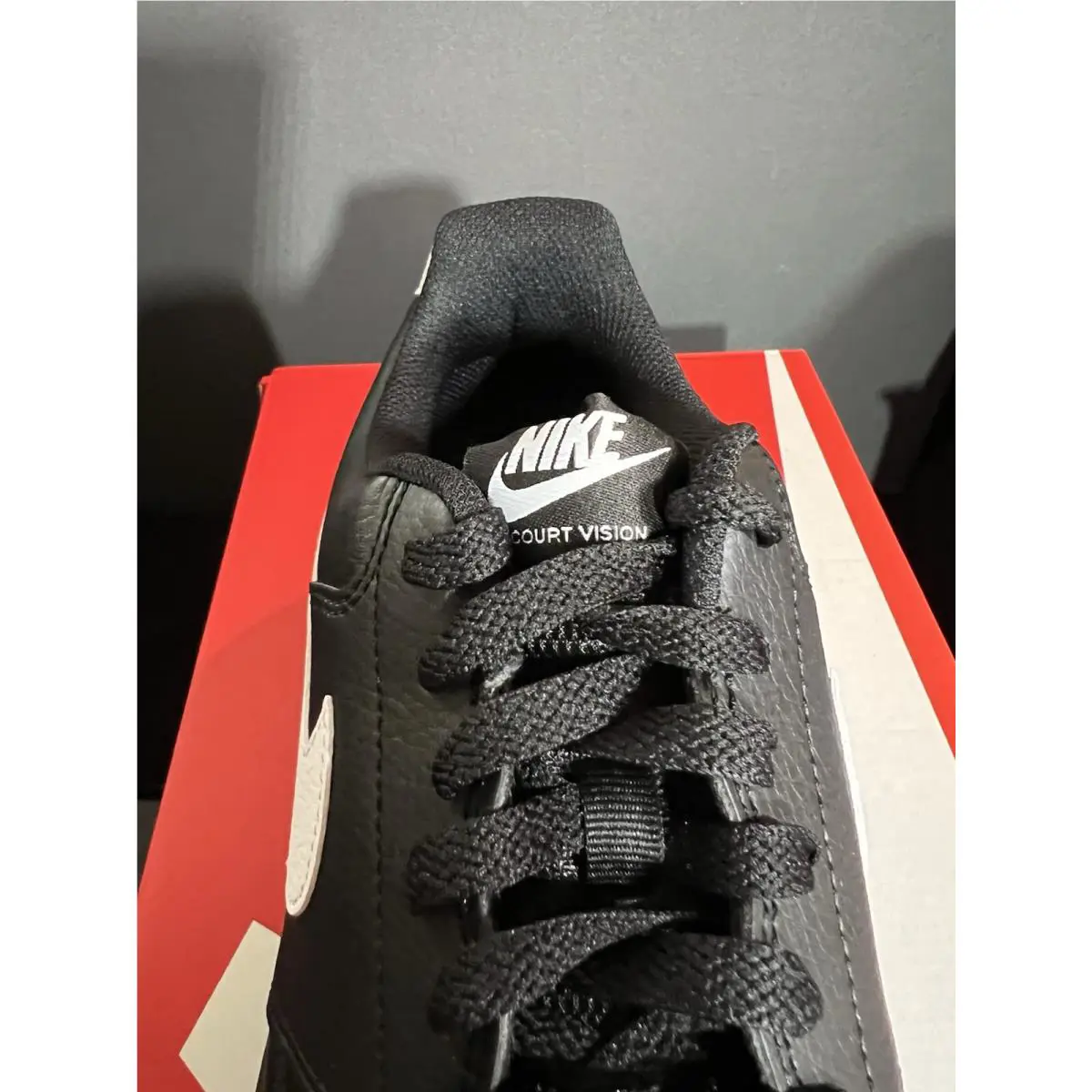 Nike shoes - Nike Court Vision Low - Court Vision Low - Black 7