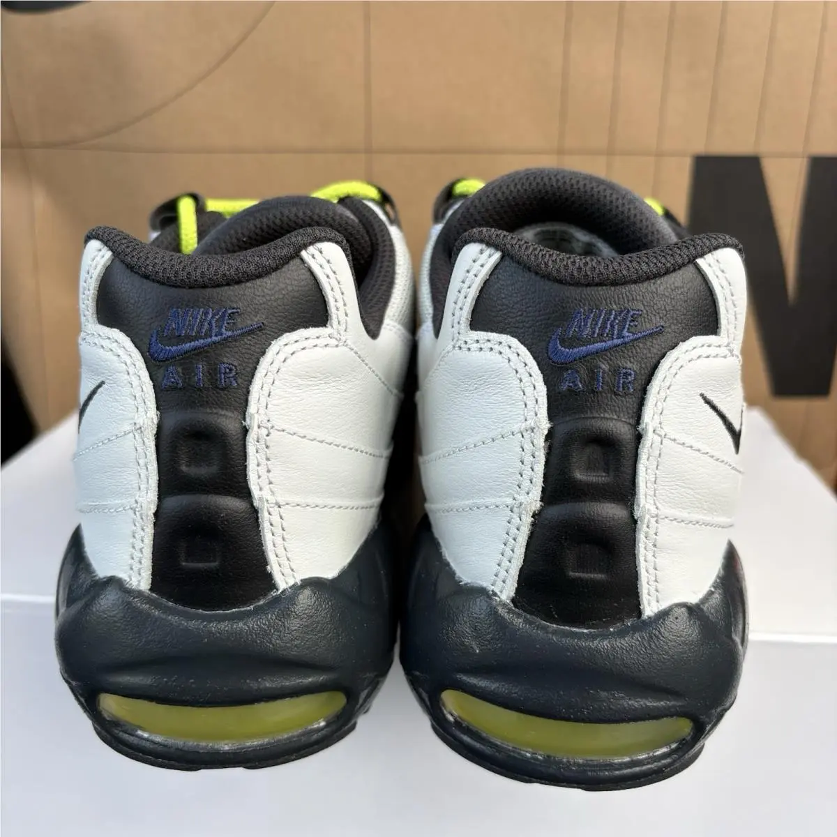 Nike shoes - Nike By You Air Max 95 - 314350-998 - Grey/White-Black (UPC: 195238594572) 3