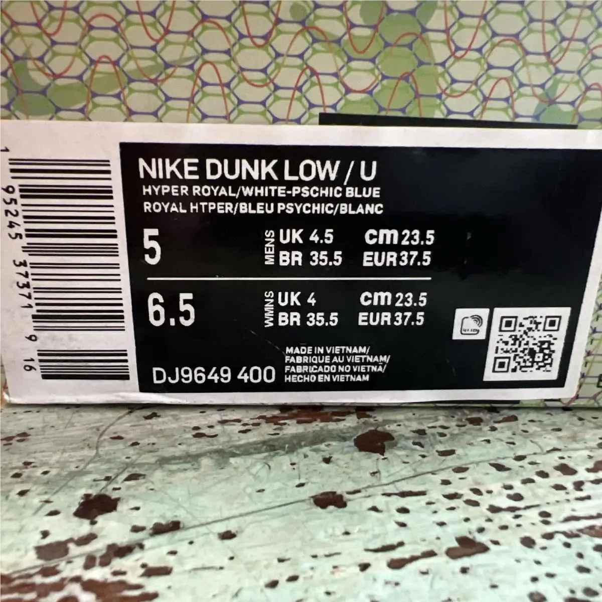 Nike shoes - Nike Dunk Low - Dunk Low - DJ9649-400 - Blue 8