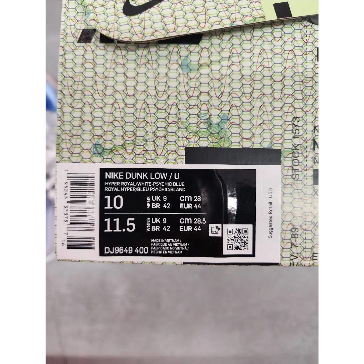 Nike shoes - Nike Dunk Low - Dunk Low - DJ9649-400 - Blue 12