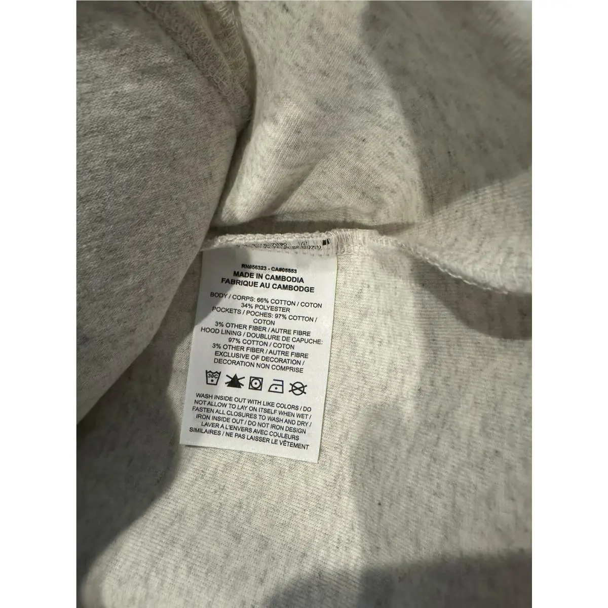 Nike clothing - DD4688 100 - Gray (UPC: 0195238959654) 6