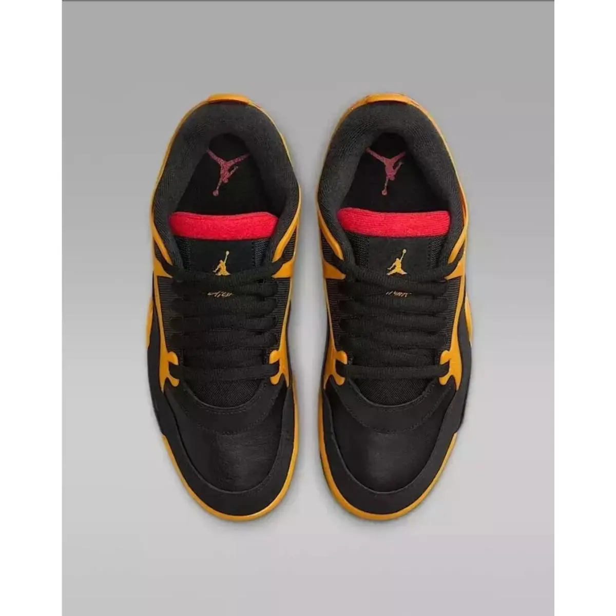 Nike shoes - Air Jordan 4 RM - Air - FQ7939-007 - Black/Yellow (UPC: 197602864960) 4