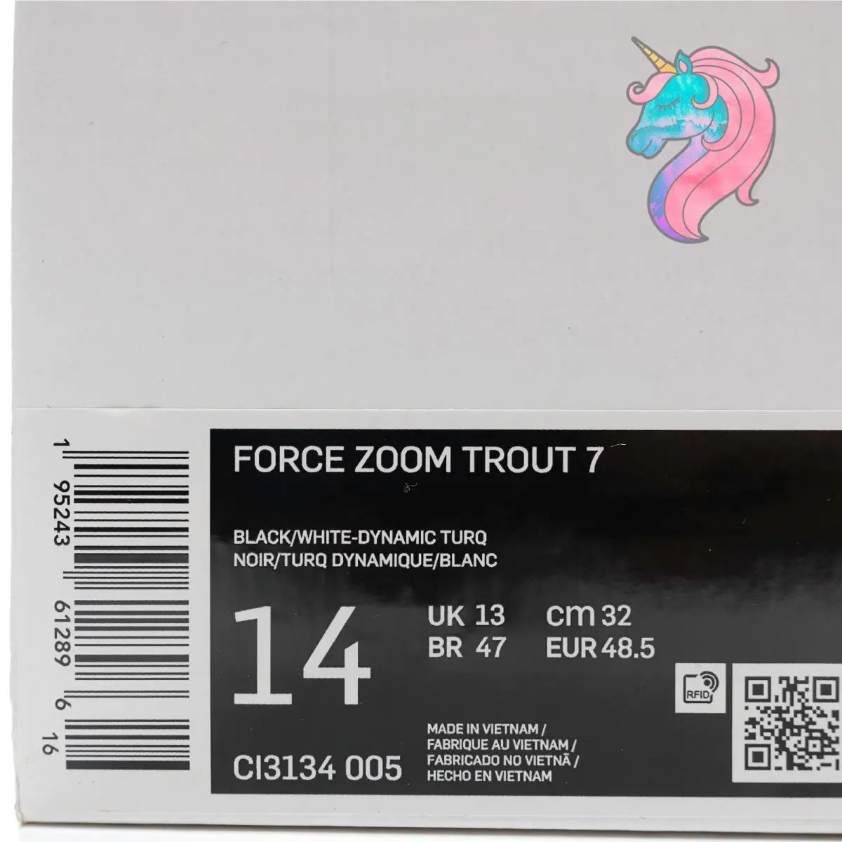 Nike shoes - Nike Force Zoom Trout - Force Zoom Trout - CI3134-005 - Black, White 9