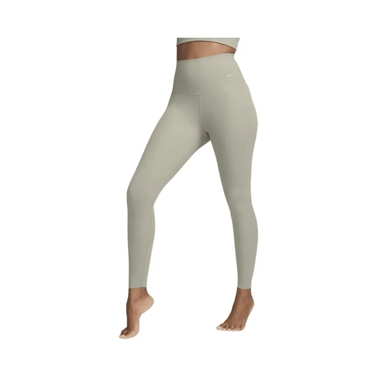 Nike Zenvy Rib Women`s Gentle-support High-waisted 7/8 Leggings HF1443-320