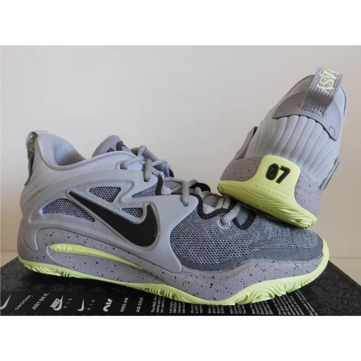 Nike shoes - Nike KD 15 - DO9826 001 - Gray (UPC: 196149040714) 0