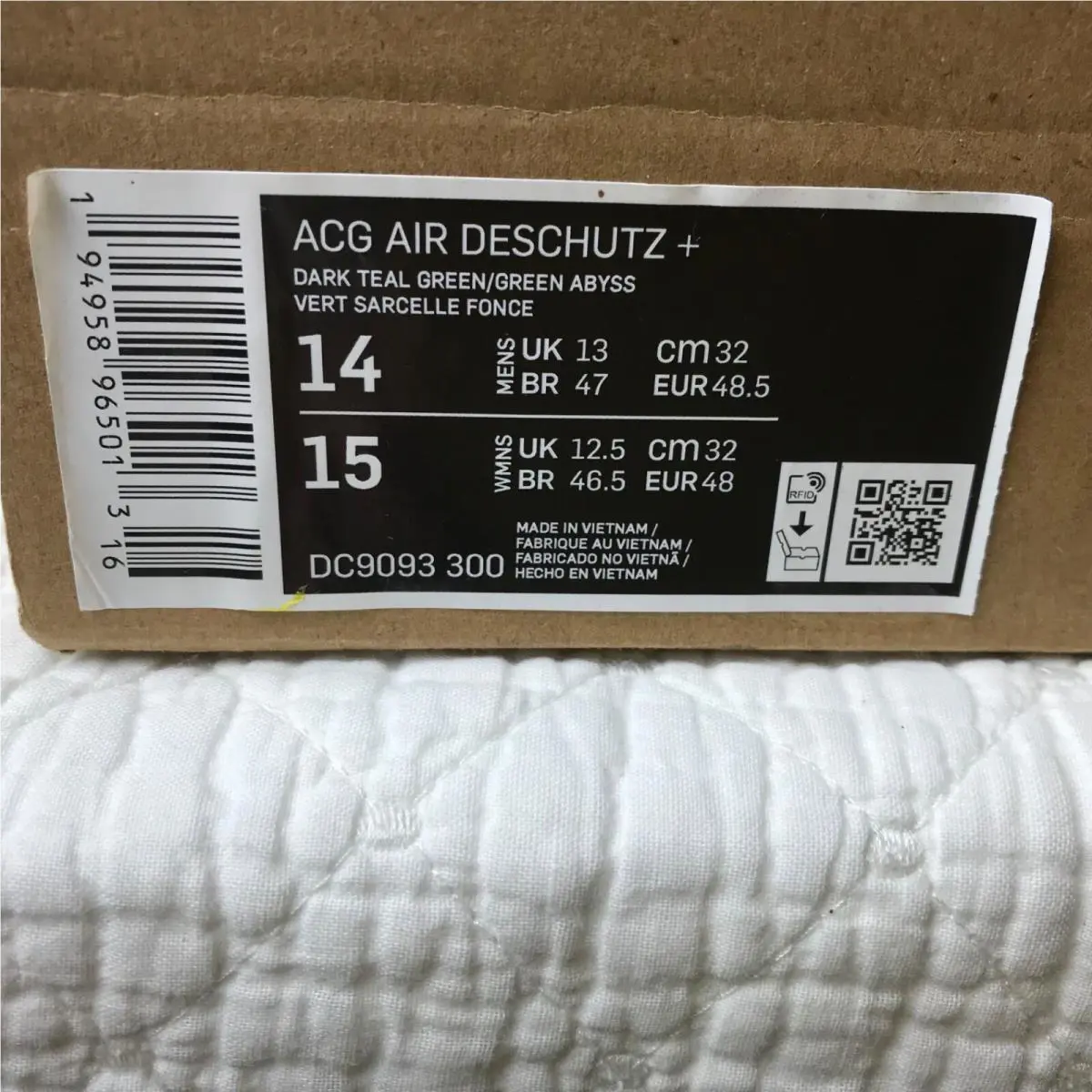 Nike shoes - Nike ACG Air Deschutz - ACG Air Deschutz - DC9093-300 - Dark Teal/Green Abyss 6
